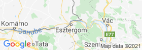 Esztergom map